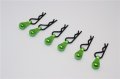 alt="Body Clips + Aluminium Mount For 1/5 To 1/8 Models - 6pcs set - GPM BCM003L" title="Body Clips + Aluminium Mount For 1/5 To 1/8 Models - 6pcs set - GPM BCM003L"