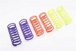 1.2+1.3+1.4mm Fluorescent Colour Damper Spring set - 40mm - 3prs - GPM DSP040