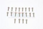 SUS304 Stainless Steel Cap Head Socket Screws M3x16mm - 20pcs - GPM SUS3X16