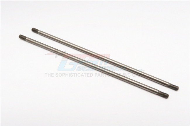 Titanium Plain Turn Buckles 97mm Long AXLE With 6mm Long M3 Thread - 1pr