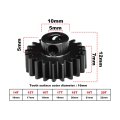 alt="20CR Steel Motor Gear 15T (Module:1.0mm,Motor Tooth Diameter:5.0mm,Round Hole) - GPM MG5015TS" title="20CR Steel Motor Gear 15T (Module:1.0mm,Motor Tooth Diameter:5.0mm,Round Hole) - GPM MG5015TS"