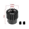 40Cr Steel Motor Gear 22T ( Module:0.5mm, Motor Tooth Diameter:2.2mm) - GPM MG222T/0.5M