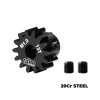 20CR Steel Motor Gear 13T (Module:1.0mm,Motor Tooth Diameter:5.0mm, Round Hole) - GPM MG5013TS