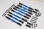 Gmade 1/10 R1 Rock Buggy Aluminium 5mm Anti-thread Tie Rod (For set ting 300mm-323mm Wheelbase) - 8pcs set - GPM GM1605