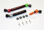 GMADE R1 ROCK BUGGY Steel+Aluminium Front + Rear Main Drive Shaft (F:122mm-132mm, R:105mm-115mm) - 2pcs set (Custom Colors) - GPM GM237SAAM