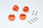 HPI Bullet 3.0 Mt And St Alloy Hex Adapter 14mm Diameter W/9mm Thickness - 4pcs set For Original Bullet 3.0 Wheels - GPM BMT010/14X9