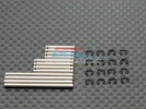 HPI Minizilla Titanium Hinge Pins With E-clips - GPM TMB101