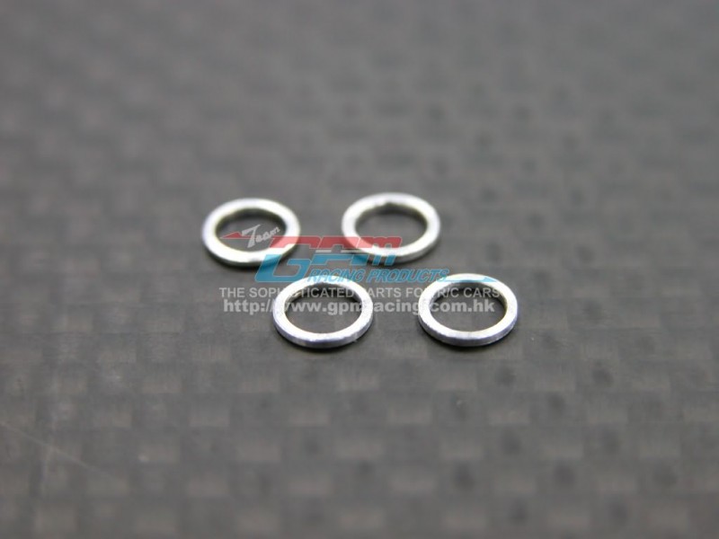 Kyosho Mini-Z AWD Alloy Shims Use For Knuckle Arm (Thick 0.5mm) - 4pcs set - GPM MZA2105