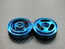 Kyosho Mini-Z Overland Rim Alloy Rims Flat 3 Swirl - 1pr - GPM MOL0503K Kyosho Mini-Z Overland Rim Alloy Rims Flat 3 Swirl - 1pr - GPM MOL0503K
