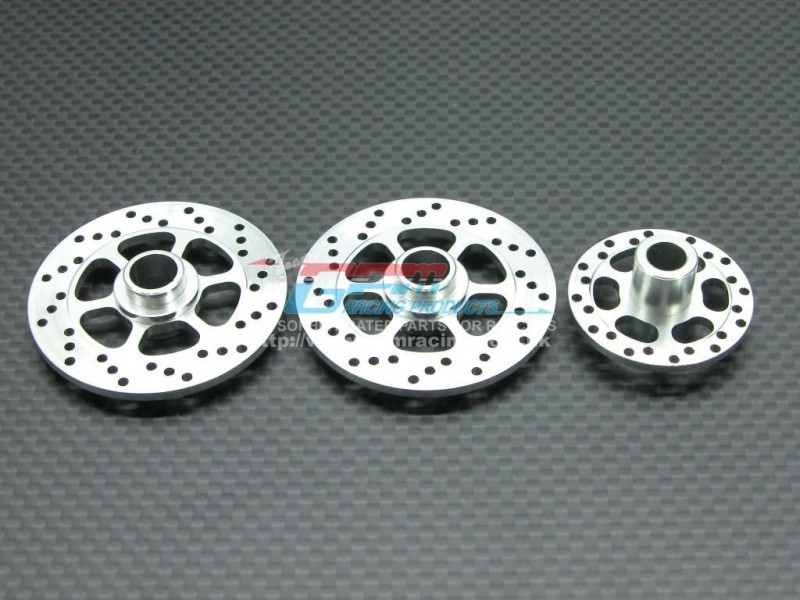 Kyosho Motor Cycle Alloy Brake Disk Plate (6 Poles) - 3pcs set - GPM KM006