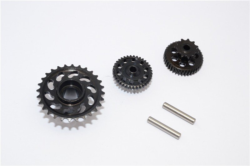 Kyosho Motor Cycle Steel Wheel Gear Assembly (52T+53T+55T) - 3pcs set - GPM SKM1000