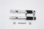 Kyosho Motor Cycle Aluminium Front Shock (Upper Black Lower Silver) - 1set - GPM KM018X/SBK