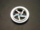 Kyosho Motor Cycle Alloy Front Wheel (5 Swirl) - 1pc - GPM KM0505F