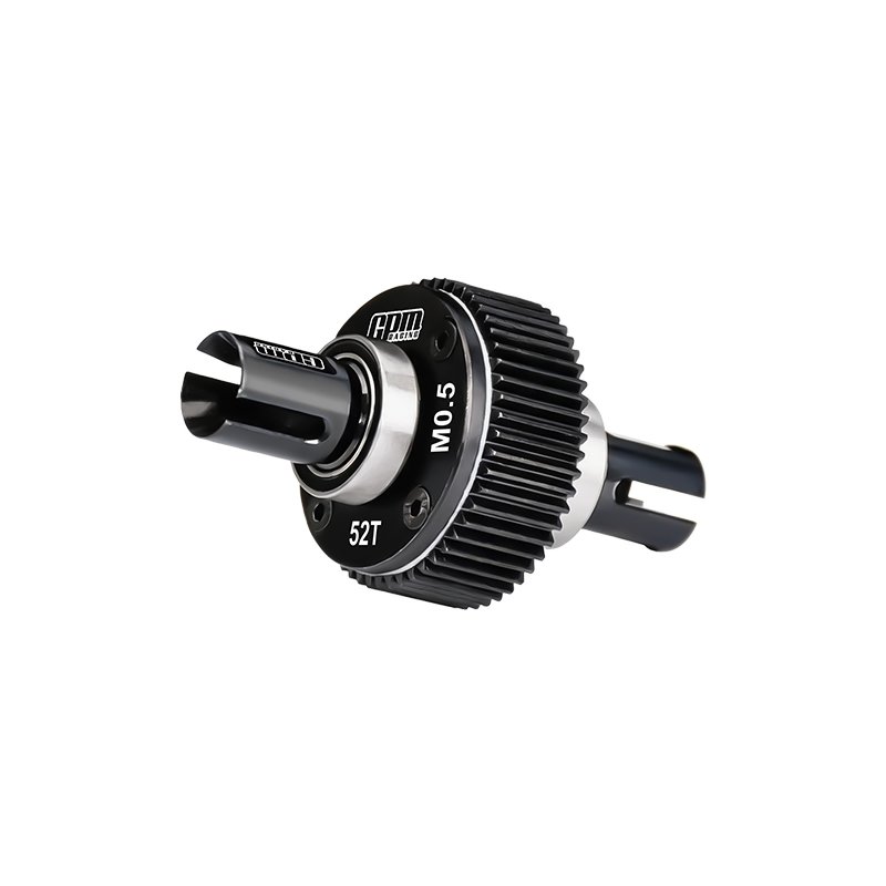 TAMIYA BBX BB-01 40cr Steel 52T Rear Complete Differential - GPM BBX52S