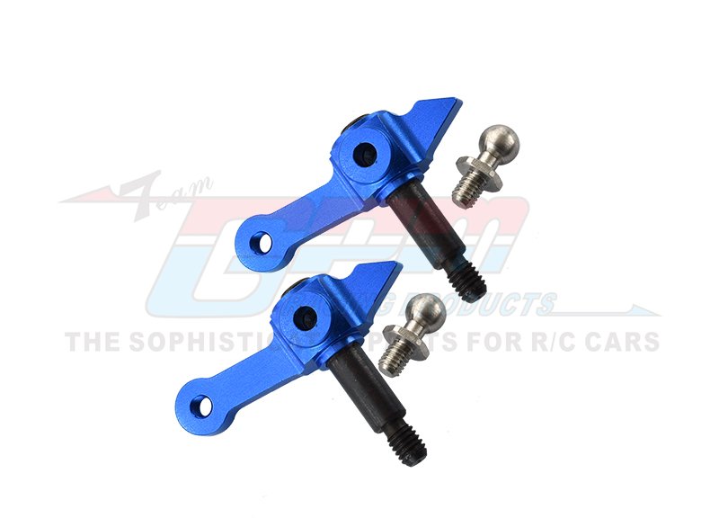 Tamiya Parts DT-03 Parts Aluminium Front Knuckle Arm - 1pr - GPM DT3021