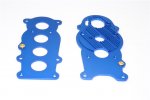 Tamiya RC Ford F350/Toyota Hilux/Tundra Pick Up Truck Alloy Gear Box Plate - 2pcs set - GPM F350-BA33/34