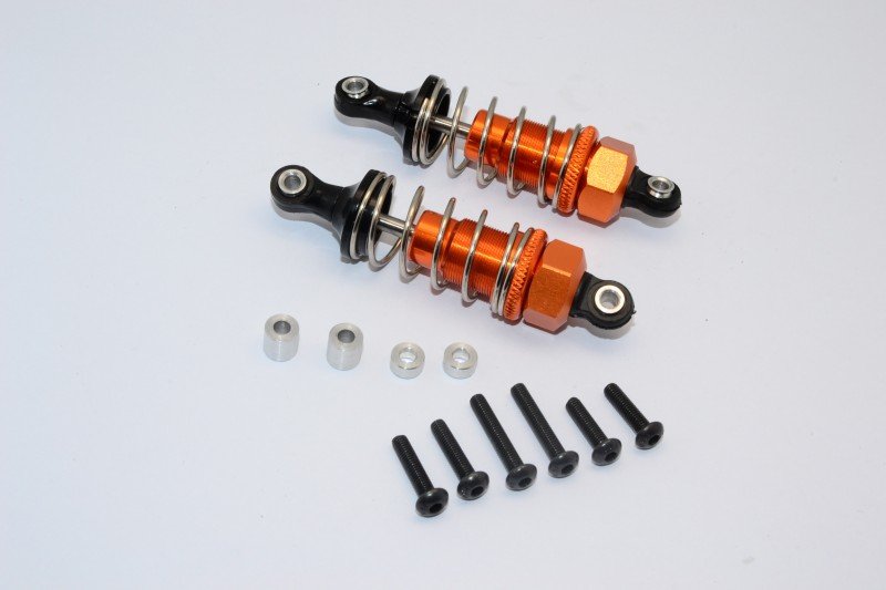 Tamiya Honda City Turbo WR02C Aluminium Front/Rear Adjustable Srping Damper With Plastic Ball Top - 1pr set - GPM WRC2060P/F/R