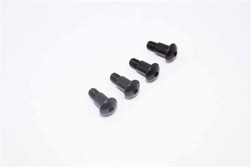 Tamiya M1025 Hummer Steel King Pin (5mmx6.2mmXM4) - 4pcs - GPM HM1004SB