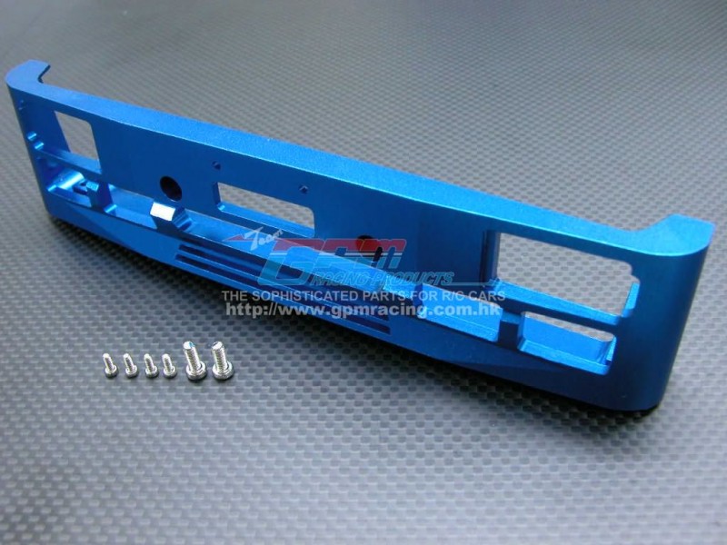 Tamiya 1/14 Truck Mercedes Benz 1838ls /1850l Alloy Front Bumper With Screws - 1set - GPM TRU331S