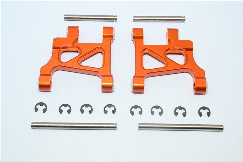 Tamiya Wild Willy 2 WR-02 Aluminium Front Lower Arm - 1pr - GPM WW2055