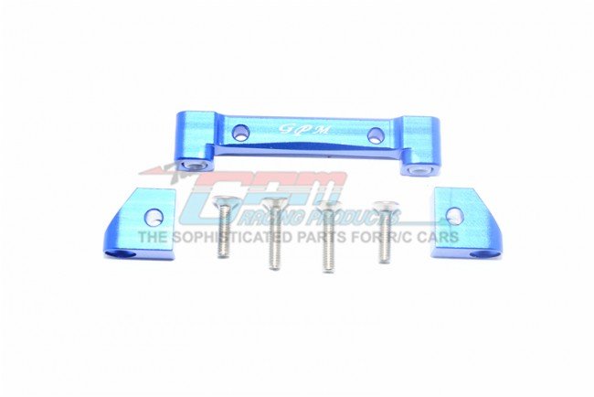 TRAXXAS 4WD GT4 TEC 2.0 Aluminum Front Lower Suspension Mount - 7pc set - GPM GT008