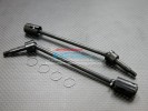 TRAXXAS Jato Steel Rear Universal Swing Shaft (87mm) With Hubs & Washers - 1pr set - GPM STJA1287R