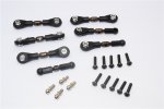 TRAXXAS 1/18 LaTrax SST Steel Front/Rear Anti-thread Tie Rod - 1pr set - GPM SST160S