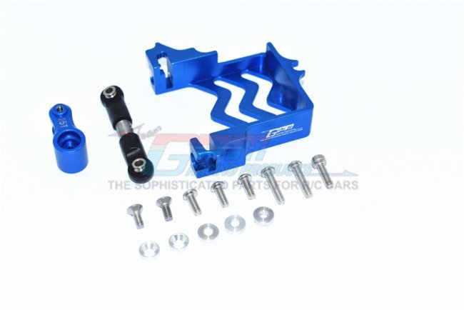 TRAXXAS MAXX MONSTER TRUCK Aluminum Servo Mount +Stainless Steel Tie Rod+25T Aluminum Servo Horn - 16pc set - GPM TXMS024