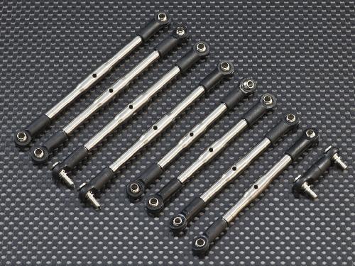 TRAXXAS 1:16 Mini E-REVO Titanium Completed Tie Rod - 9pcs set - GPM TERV160