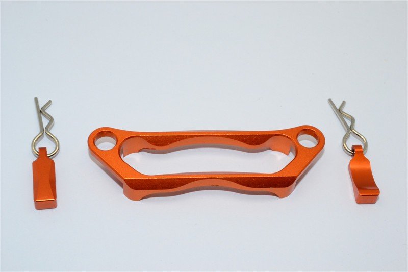 TRAXXAS 1/10 Rustler VXL Aluminium Battery Holder - 1set - GPM RUS0126