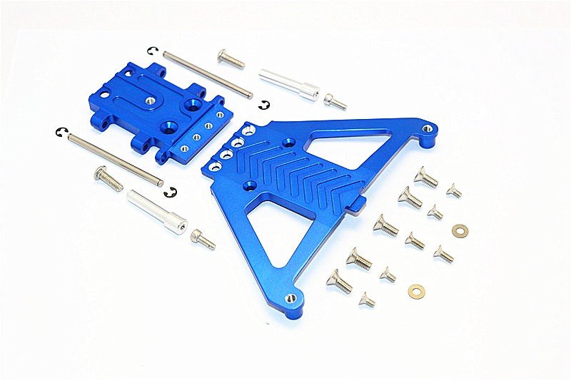 TRAXXAS Slash 4x4 Aluminium Front Gear Box Protector - 1pc set (For Slash 4x4 Low-cg 68086-21 Version) - GPM SLA330LCG