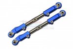 TRAXXAS SLEDGE MONSTER TRUCK Aluminum+Stainless Steel Rear Upper Arm Tie Rod - 2pc set - GPM SLE057S