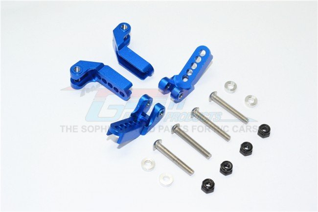 TRAXXAS TRX4 TRAIL CRAWLER Aluminum Adjustable F/R Damper Mount - 16pc set - GPM TRX4029FR