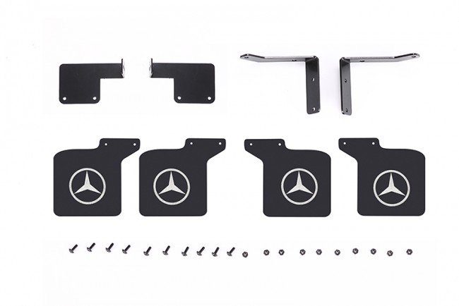 TRAXXAS TRX4 MERCEDES-BENZ Mud Flap - 28pc set - GPM TRX4ZSP65C