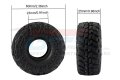 alt="TRAXXAS TRX4M FORD BRONCO Widen 1.0 Inch High Adhesive Crawler Rubber Tires 60mm X 25mm With Foam Inserts - GPM TRX4MZSP1213" title="TRAXXAS TRX4M FORD BRONCO Widen 1.0 Inch High Adhesive Crawler Rubber Tires 60mm X 25mm With Foam Inserts - GPM TRX4MZSP1213"