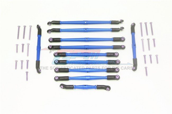 TRAXXAS TRX6 MERCEDES-BENZ 88096-4 Aluminum Adjustable Upper & Lower Suspension Links - 31pc set - GPM TRX6160