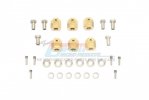 TRAXXAS TRX6 MERCEDES-BENZ Brass Wheel Hex Adapters 12mm - 30pc set - GPM TRX6010X/12M