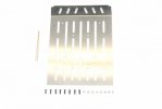 TRAXXAS TRX6 MERCEDES-BENZ 88096-4 Stainless Steel Truck Trunk Lid (Style B) - 19pc set - GPM TRX6ZSP2B TRAXXAS TRX6 MERCEDES-BENZ 88096-4 Stainless Steel Truck Trunk Lid (Style B) - 19pc set - GPM TRX6ZSP2B