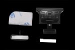 TRAXXAS TRX6 MERCEDES-BENZ 6x6 G63 Metal Reflective Car Interior Rearview Mirror - 4pc set - GPM TRX6ZSP5 TRAXXAS TRX6 MERCEDES-BENZ 6x6 G63 Metal Reflective Car Interior Rearview Mirror - 4pc set - GPM TRX6ZSP5