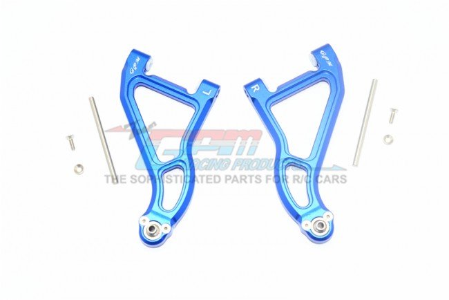 TRAXXAS UNLIMITED DESERT RACER Aluminum Front Upper Suspension Arm - 8pc set - GPM UDR054A