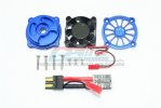 TRAXXAS UNLIMITED DESERT RACER Aluminum Motor Heat Sink With Cooling Fan - 11pc set - GPM UDR018FAN