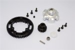 TRAXXAS 1/8 X-Maxx Aluminium Gear Adapter+Steel Spur Gear 53T+Motor Gear 17T - 1set - GPM TXM355317T