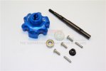 TRAXXAS X-MAXX Aluminum Trasmission Cush Drive Housing With Drive Input Shaft-10pc set - GPM TXM8035S