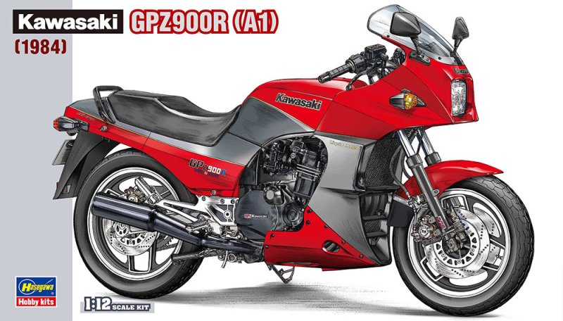 Hasegawa 21519 - 1/12 Kawasaki GPZ900R (A1) 1984