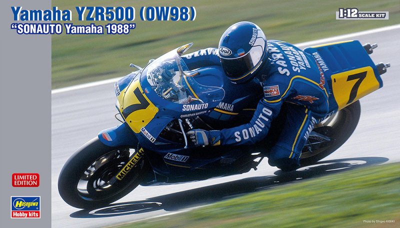 Hasegawa 21752 - 1/12 Yamaha YZR500 (0W98) Sonauto Yamaha 1988