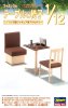Hasegawa 62007 - 1/12  Table & Chair of Family Restaurant FA07