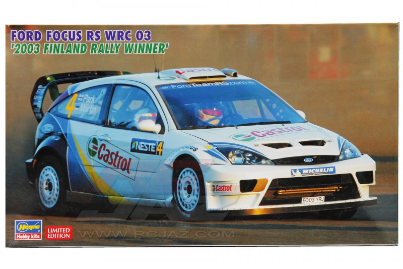 Hasegawa 20380 - 1/24 Ford Focus RS WRC 03 2003 Rally Finland Winner