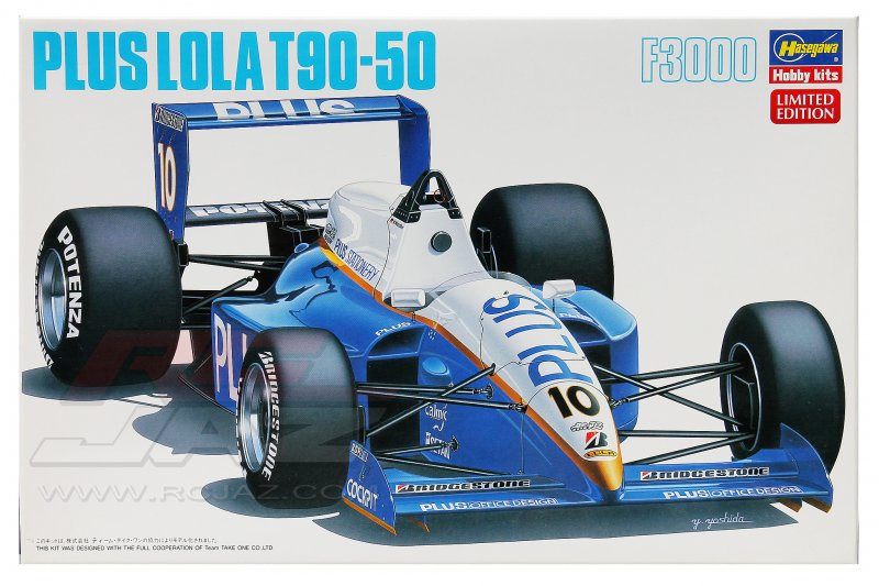 Hasegawa 20383 - 1/24 Plus Lola T90-50 F3000 F1 1990 Car No.10