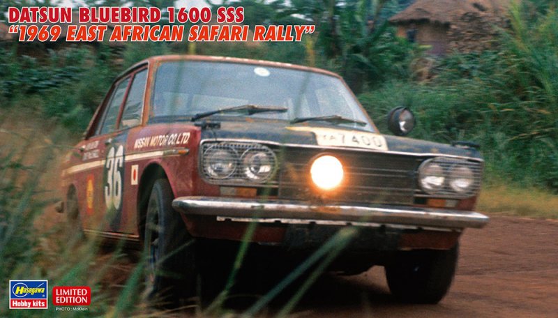 Hasegawa 20583 - 1/24 Datsun Bluebird 1600 SSS \'1969 East African Safari Rally\'