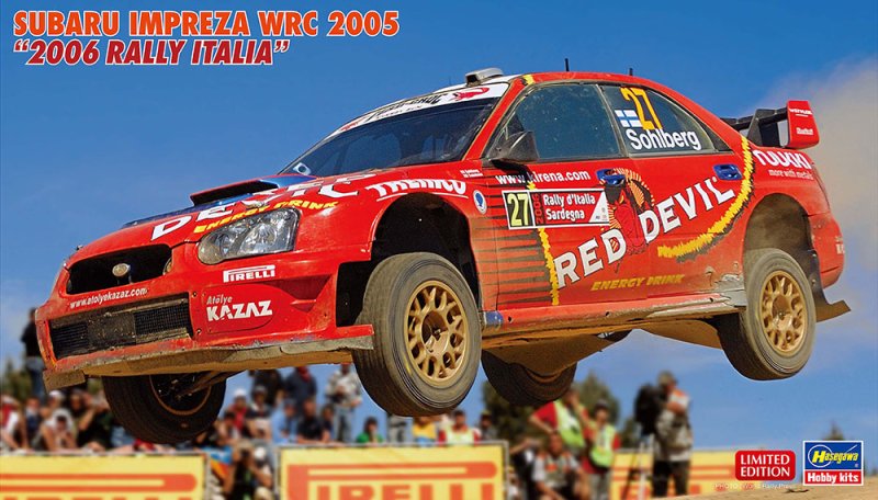 Hasegawa 20614 - 1/24 Subaru Impreza WRC 2005 2006 Rally Italia